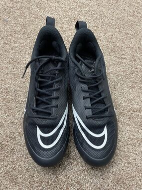 Nike Alpha Hurache 8 Pro Lacrosse Cleats Boys Size 4